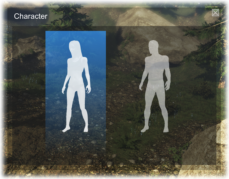 Character Customization - Standing (1366x681), Png Download