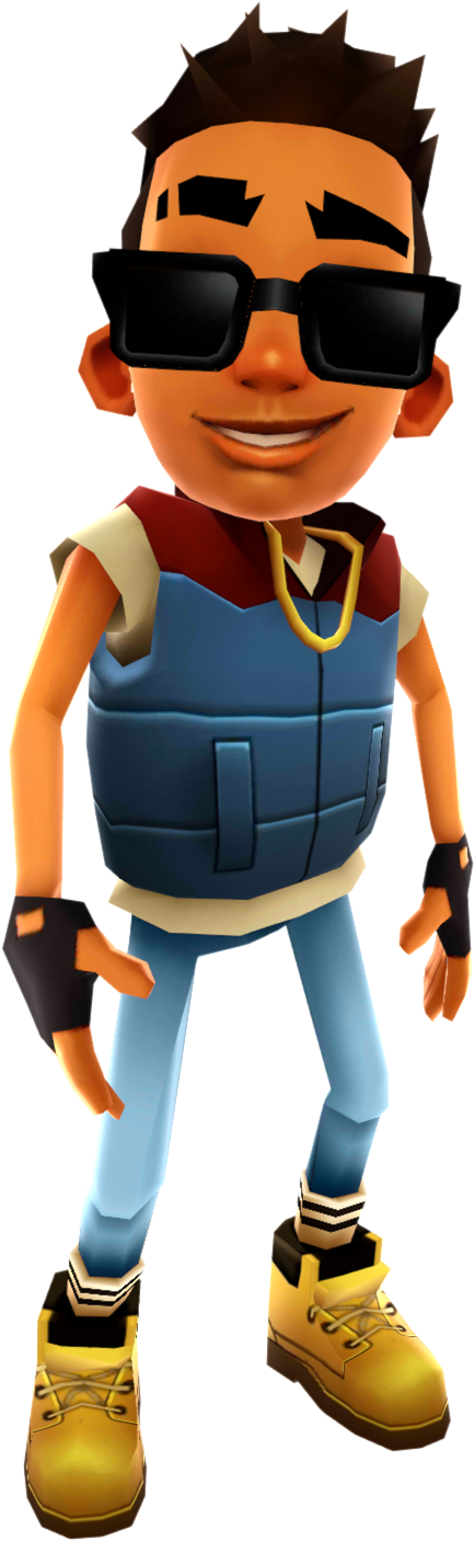 Tony - Subway Surfers Characters Tony (656x1620), Png Download