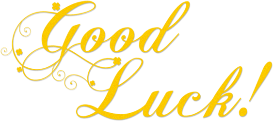 With A Little Luck Wordart Scrap And Tubes Wp Ch Birdframe - Top 5 Good Morning (600x296), Png Download