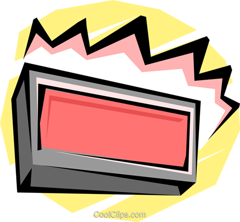 On-air Sign Royalty Free Vector Clip Art Illustration (480x443), Png Download