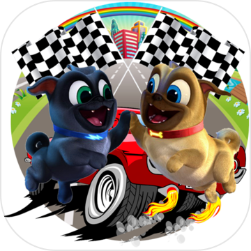 The Puppy Run Dog - Personajes De Puppy Dog Pals (360x360), Png Download
