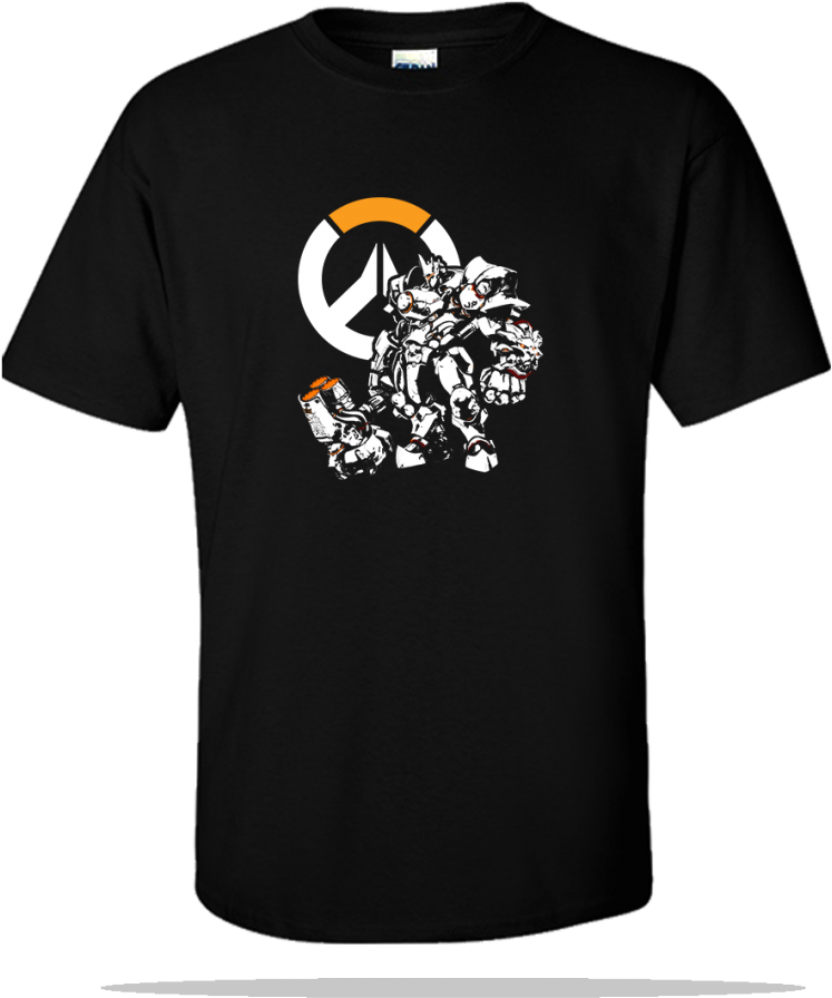 Overwatch Reinhardt Unisex Tee - Mustang Horse School Shirts (1000x1000), Png Download