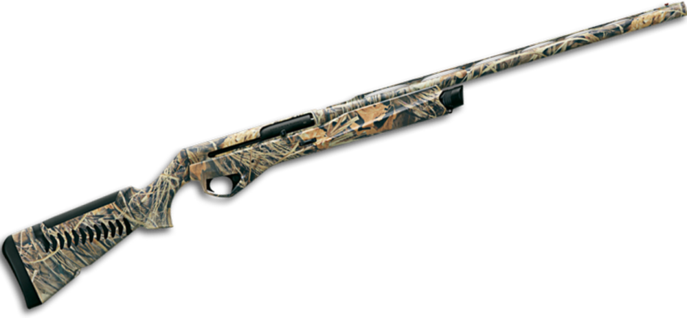 Benelli Vinci Shotgun - Mossy Oak Original Bottomland Gun (1000x464), Png Download
