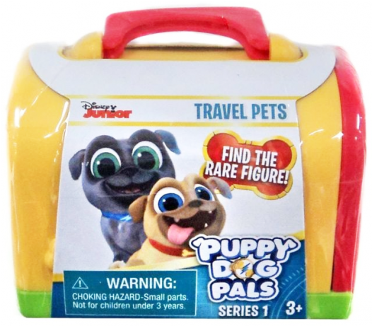 Disney Puppy Dog Pals Travel Pets Figure And Carrier - Puppy Dog Pals House Toy (736x460), Png Download
