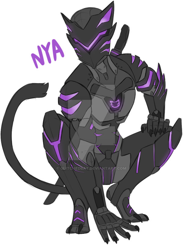 Sweet Reinhardt Why - Black Panther Genji (600x804), Png Download