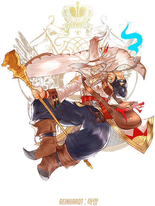 You Can See Them All Here, But I've Posted Some Of - Fantasy Overwatch (519x735), Png Download