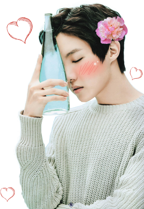 My Edit Of Transparent Jhope~ Please Do Not Edit - Bts Jhope (500x729), Png Download