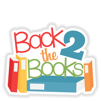 Back To The Books Svg Scrapbook Title School Svg Cut - Back To School Scrapbook Clipart (432x432), Png Download