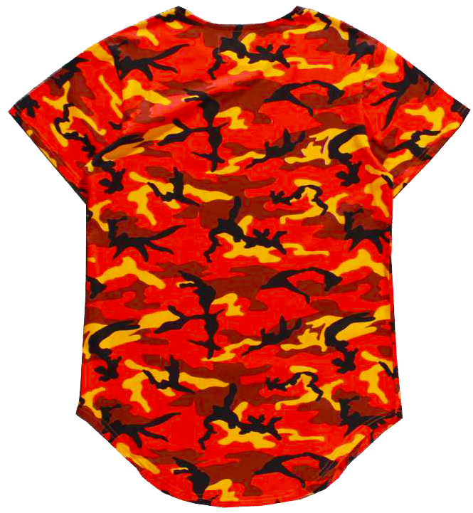 [bts] J Hope Orange Camouflage T Shirt Style - Palm Angels Maxi Zip Hoody Green Medium (1000x1000), Png Download