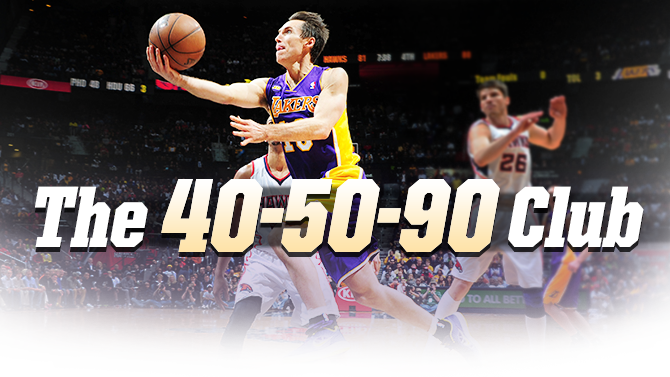 The 40 50 90 Club - 50 40 90 Club (670x377), Png Download
