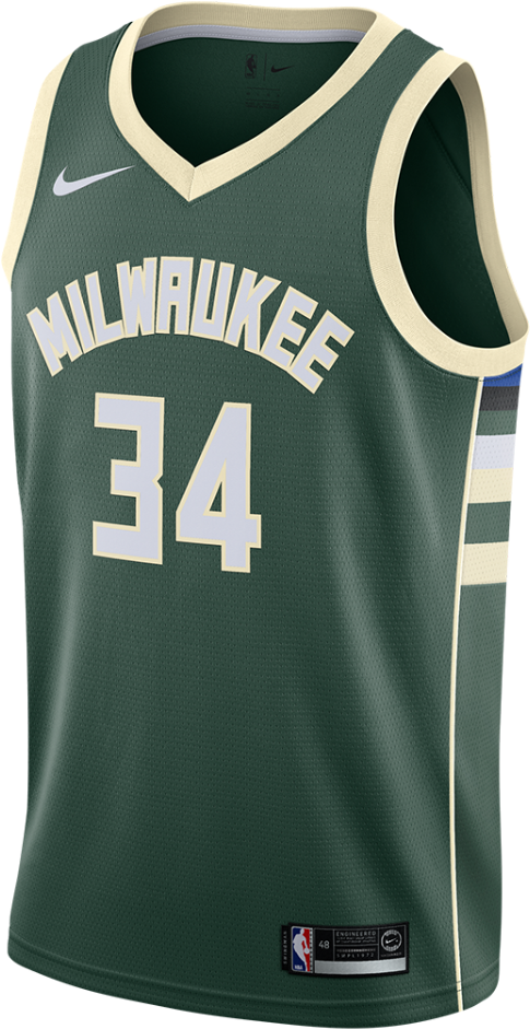 Nike Nba Icon Edition Swingman Jersey - Eric Bledsoe Bucks Jersey (560x560), Png Download