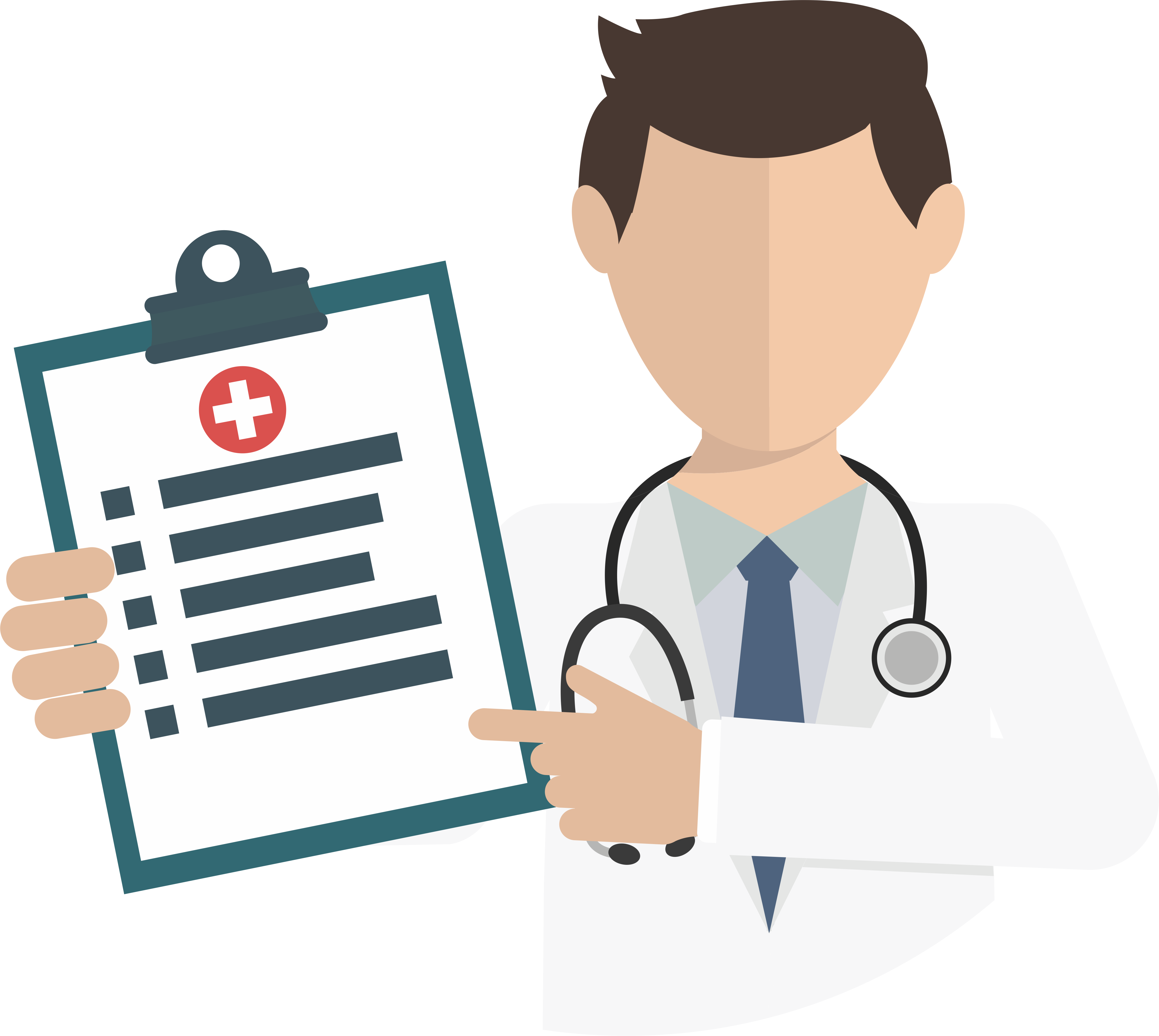 Modelo De Atención - Medical Credentialing (4513x4037), Png Download