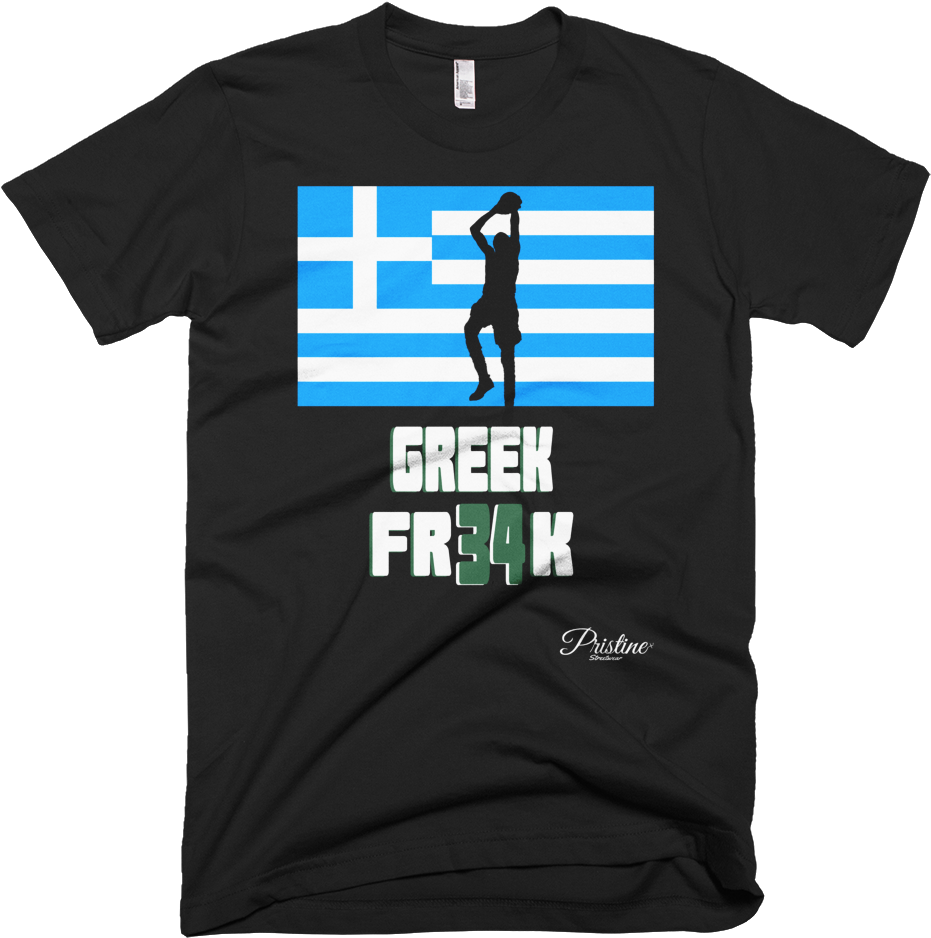 Greek Freak Giannis Antetokounmpo Tshirt Greek Fr34k - Hip Hop T Shirt Logos (1000x1000), Png Download