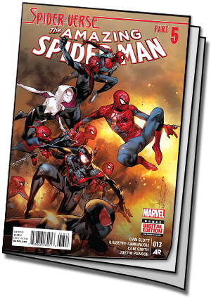 Inheritor 4 - Spider Verse Comic Cover (300x424), Png Download