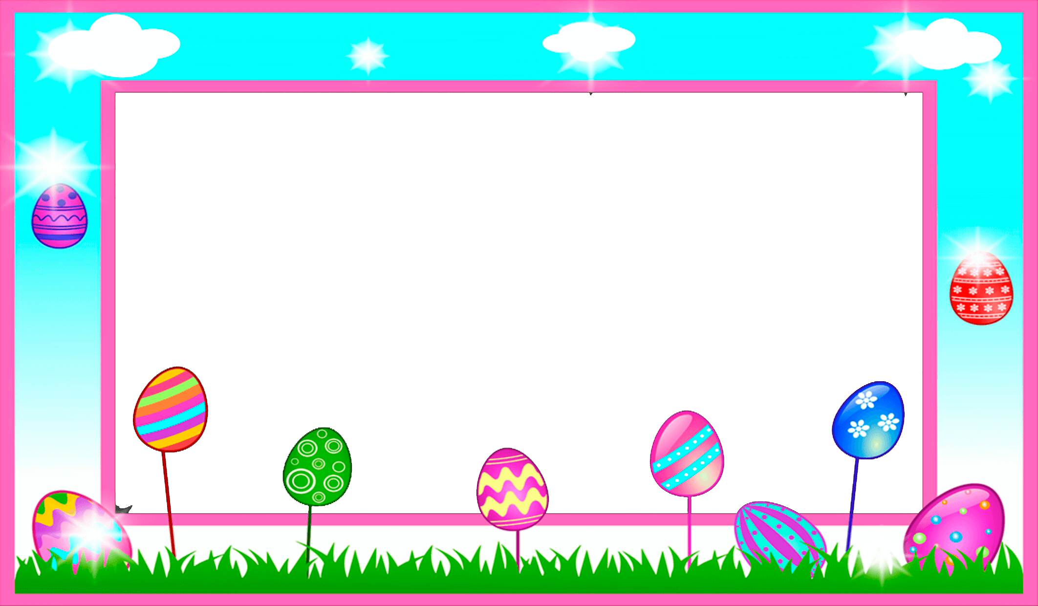 Marco Para Foto Pascua - Marcos Pascua+ (2124x1240), Png Download