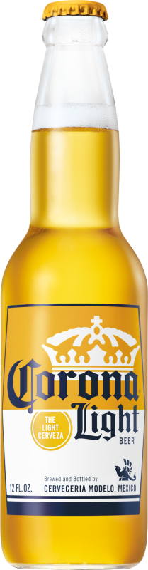 Corona Light Bottle Can Keg - Corona Light (209x800), Png Download
