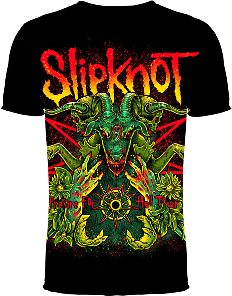 Slipknot3d Tee Shirt 230 Slipknot Free Transparent PNG Download