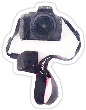 Tumblr Transparent Hipster Camera In Watercolor - Watercolor Painting (375x360), Png Download