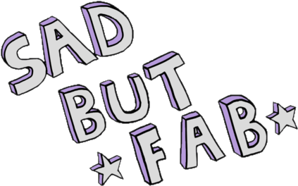 Hipster Transparent Tumblr Sayings Tumblr Transparent - Sad But Fab Ceramic Cup/mug,johnflick Unisex Coffee (500x375), Png Download