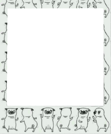 Transparent Tumblr Hipster Download - Almofada Bia Masson Animais Multicolorido (356x431), Png Download