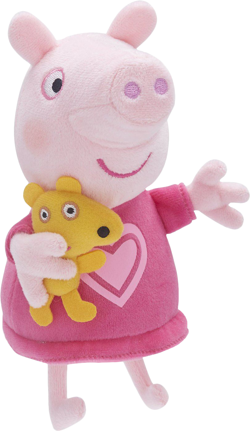 Peppa - Peppa Pig 7" Talking Bedtime Peppa Pig (1200x1500), Png Download