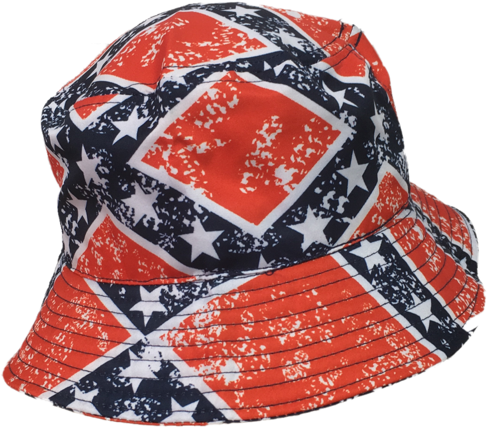 Confederate Flag Bucket Hat - Flag Bucket Hat (1920x1920), Png Download