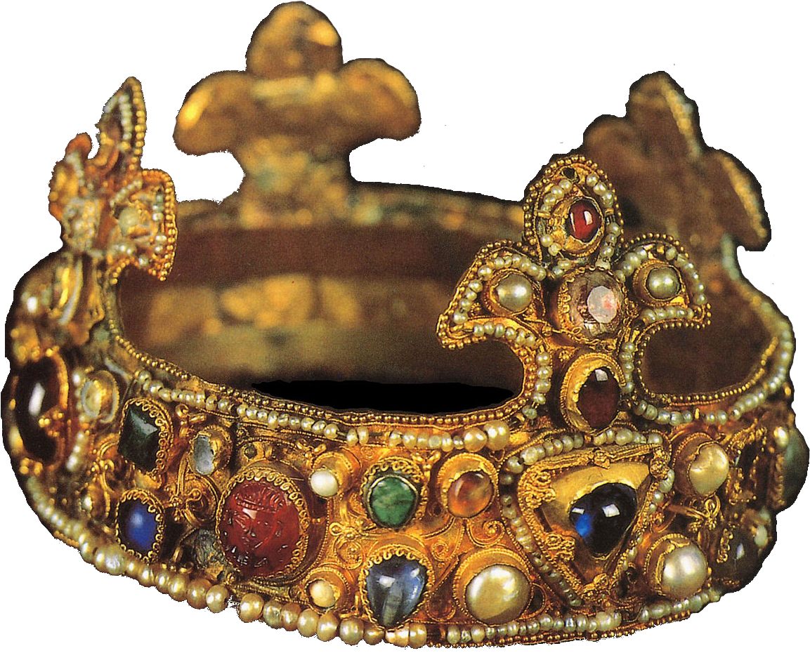 Crown - Anglo Saxon King Crown (1280x988), Png Download