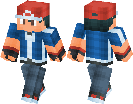 Pokemon Trainer Skin for Minecraft