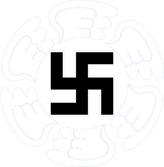 Looks Like Finnish Air-force Symbol - Finnish Air Force (538x547), Png Download