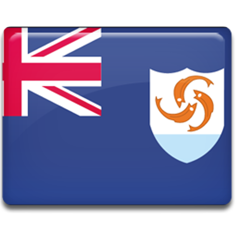 Flag Of Anguilla Flag - Anguilla Flag Icon (800x800), Png Download