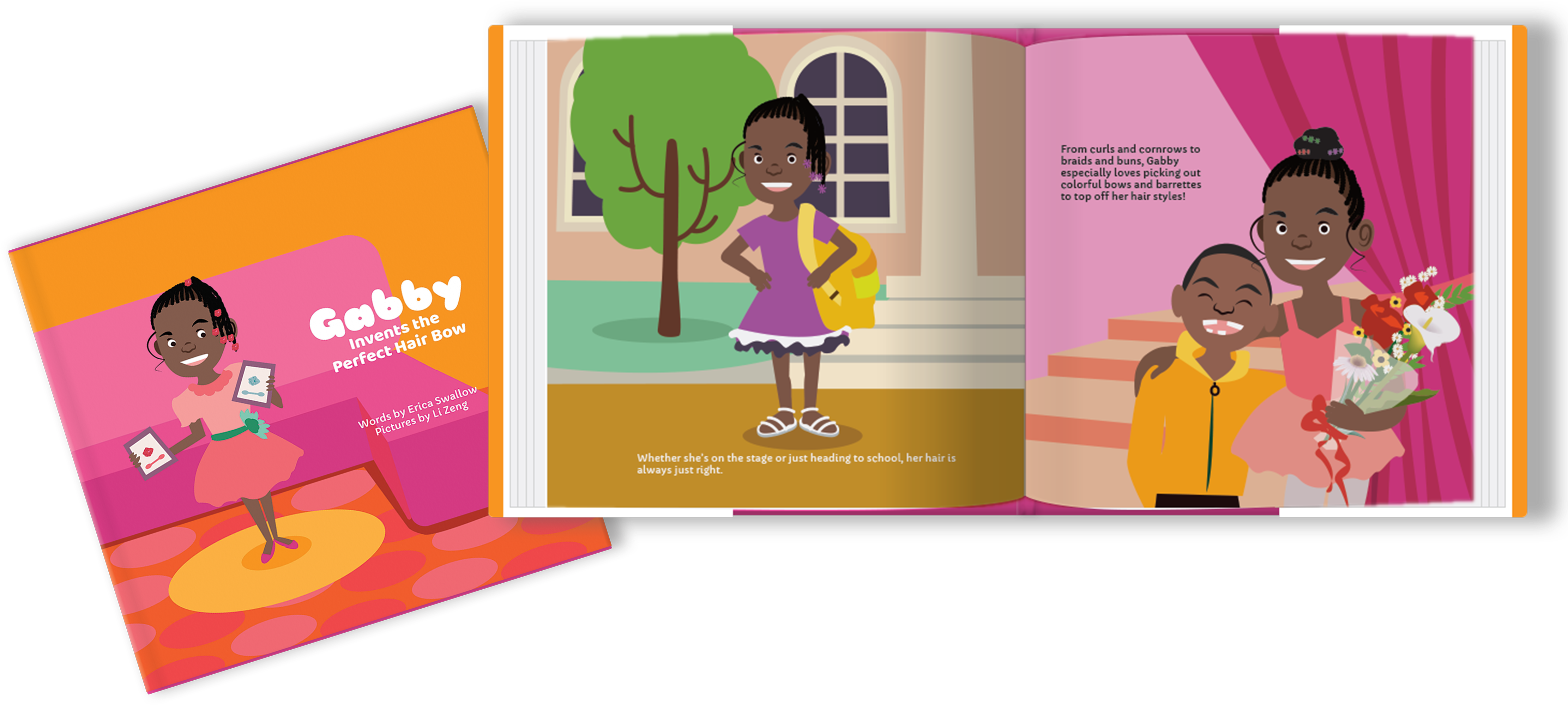 “gabby Invents The Perfect Hair Bow” Special Edition - Gabby Invents The Perfect Hair Bow [book] (4500x3000), Png Download