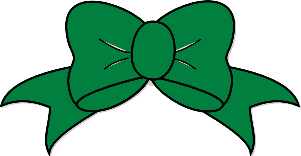 Clip Art Hair Bow Clipart Clipartcow - Transparent Background Bow Clipart (600x311), Png Download