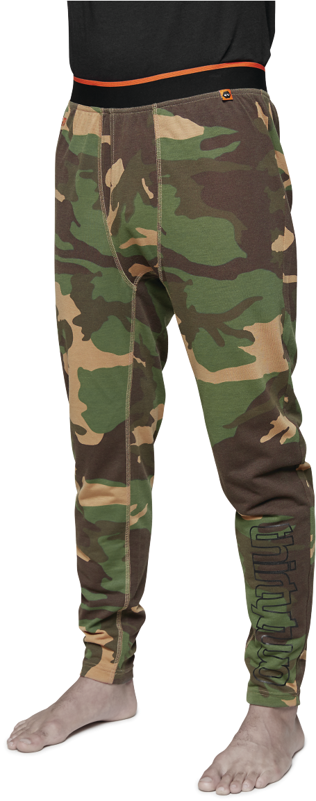 Ridelite Base Layer Pant - Thirty Two Camo 2017 Ridelite Baselayerbukse | M (653x1200), Png Download