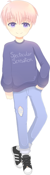 Character/chibi Images - Http - //i - Imgur - Com/1ohhvq4 - Long-sleeved T-shirt (203x600), Png Download