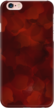 Red And Black Watercolor Phone Case - Mobile Phone Case (480x480), Png Download