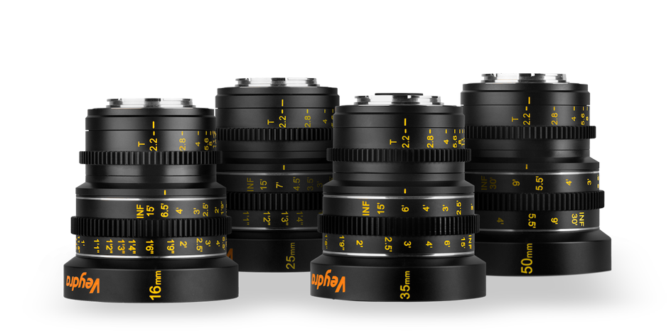 Veydra 4 Lens - Micro 4 3 Cinema Lenses (1000x509), Png Download