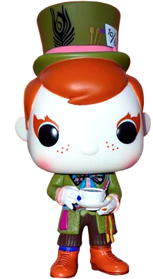 Mad Hatter - Mad Hatter Funko Pop (400x400), Png Download