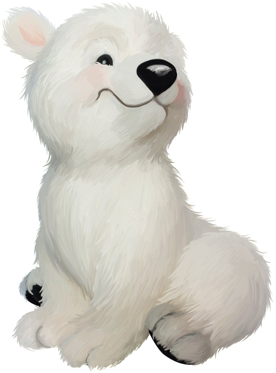 Este Oso Blanco Png Transparente - Oso Polar En Png (1024x1367), Png Download
