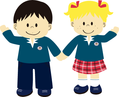 Niños Preescolar Caricatura Png - Niños De Preescolar En Caricatura Png (395x323), Png Download