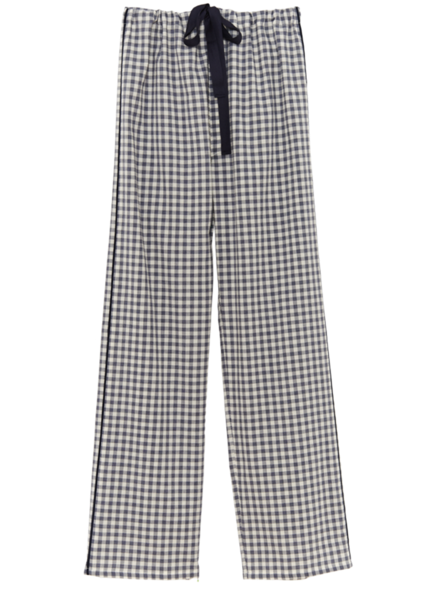 Ally Pajama Pant Sea Gingham - Tapeta Ścienna Rasch Villa Coppenrath 413939 Pokój (600x600), Png Download
