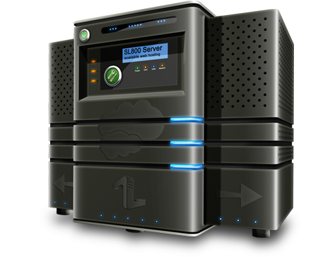 Sl800 Servers Banner Icon - Hosting Banner Background (463x374), Png Download