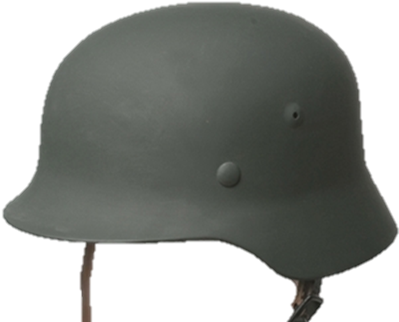 Unless You Can Modify It To Look German, Do Not Buy - German Helmet Ww2 Png (400x333), Png Download