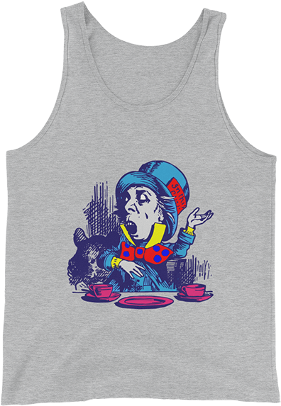 3drose Mad Hatter Tea Party Vintage Alice In Wonderland, (600x600), Png Download