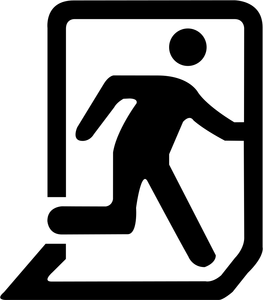 Exit Png - Exit Png Icon (860x981), Png Download