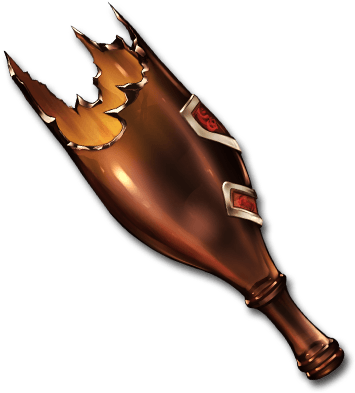 Broken Bottle - Broken Bottle Png (640x554), Png Download