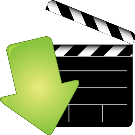 Free Movie Downloads Online - Video Download Icon Png (447x446), Png Download