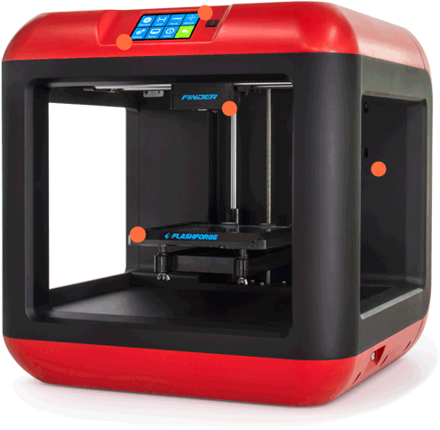 Finder Features - Best 3d Printer 2018 (500x486), Png Download