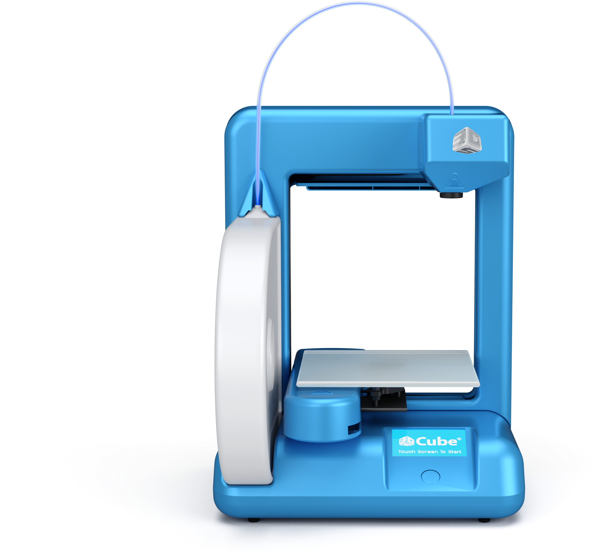 Office Depot Announces First Plans To Sell The Cube - 3d Systems Cube 2 Wireless 3d Printer (2500x2500), Png Download