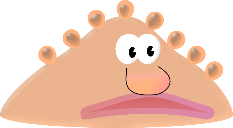 Blob Puffle Fish Raw - Portable Network Graphics (800x440), Png Download