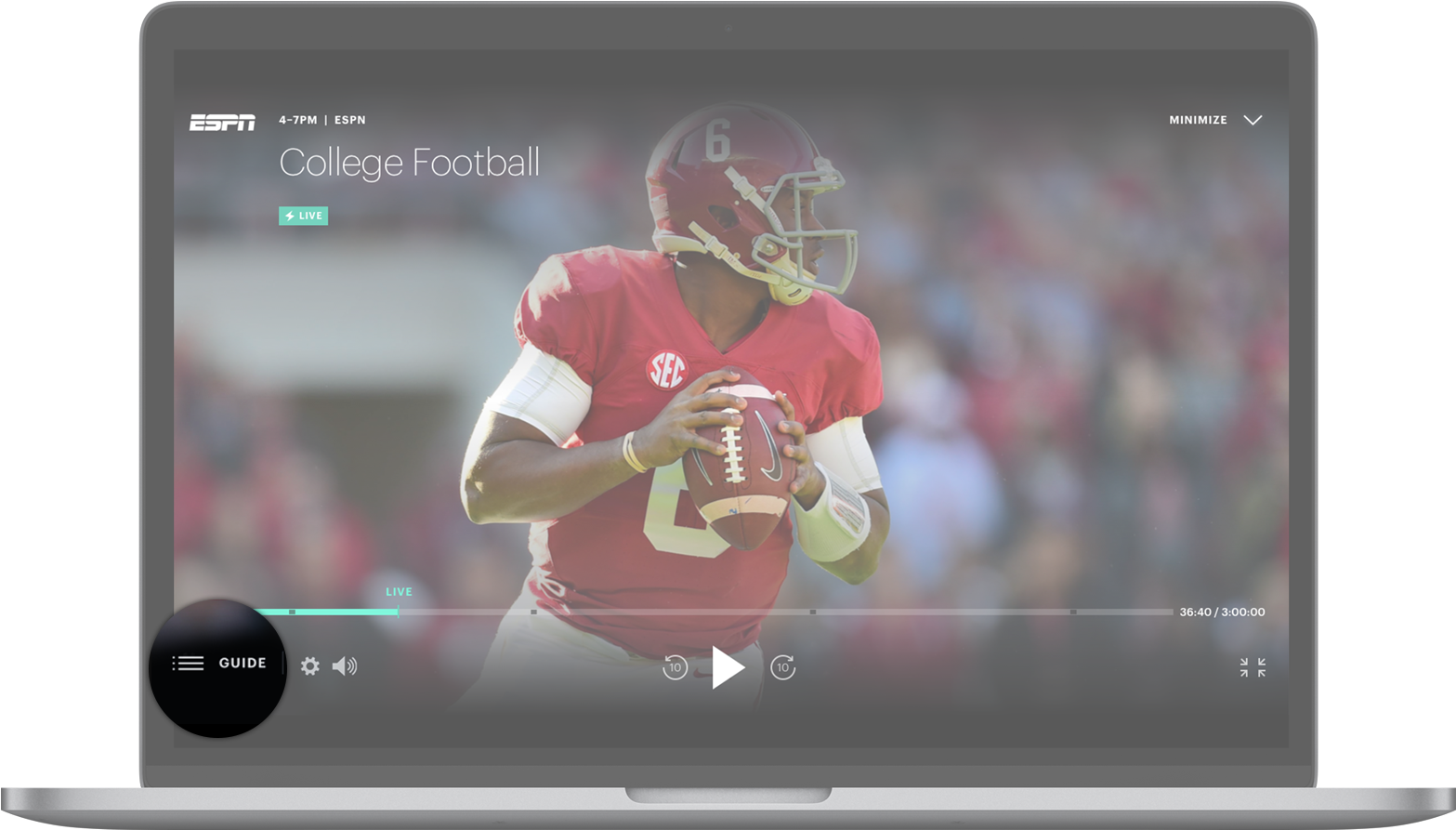 Though Some Like The Interface, There's A Lot Of Criticism - Hulu Live Tv Guide Roku (1968x1152), Png Download